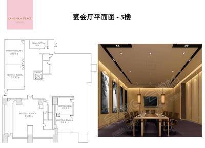 广州南丰朗豪酒店会议室3场地尺寸图92